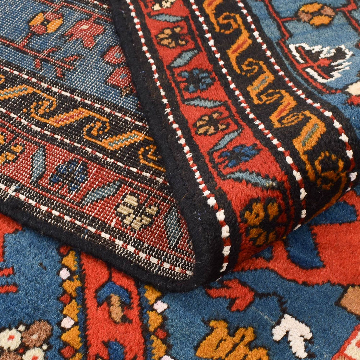 Perser Rug - Nomadic - 222 x 132 cm - multicolored