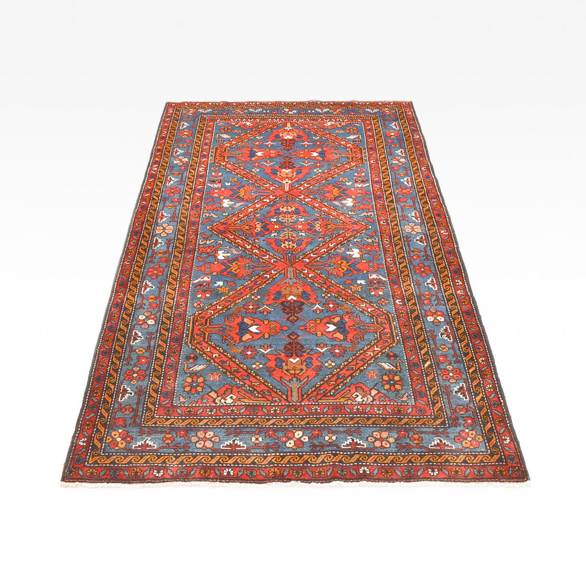Perser Rug - Nomadic - 222 x 132 cm - multicolored