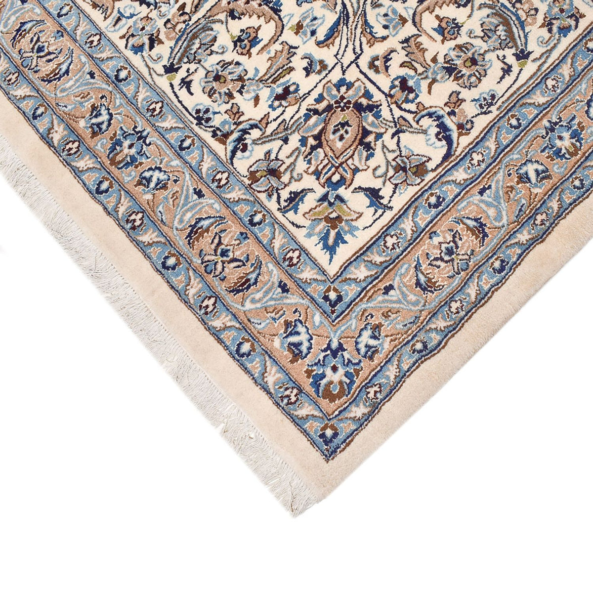 Perser Rug - Nain - Royal - 582 x 386 cm - grey