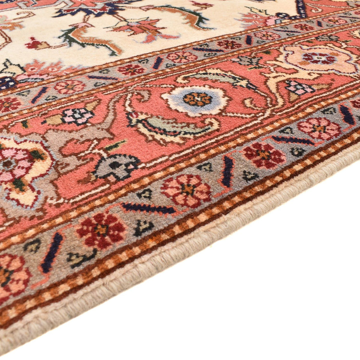 Tabriz - 40 Raj Rug 200x205cm - Persian Rugs