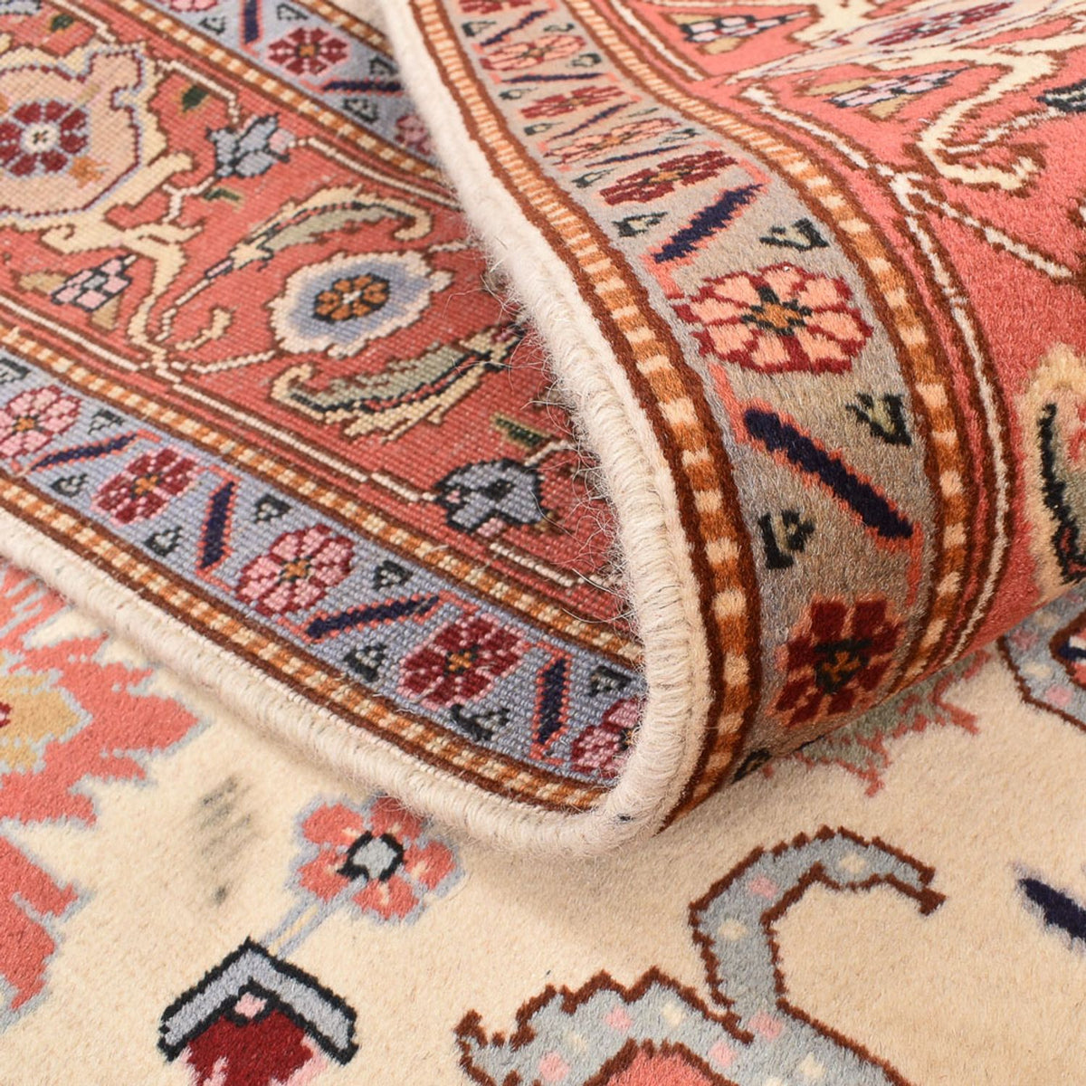 Perser Rug - Tabriz - Royal square  - 205 x 200 cm - cream