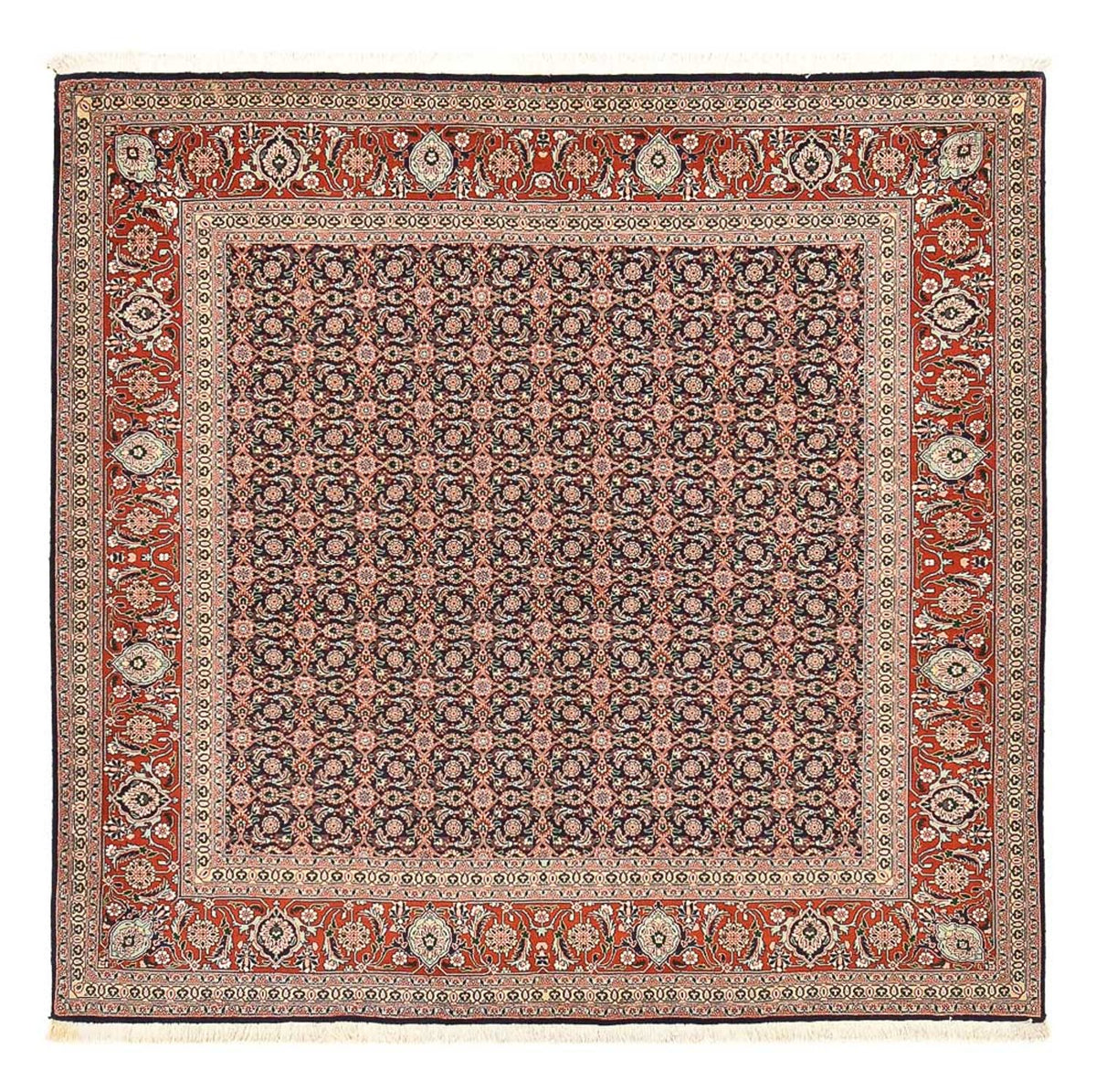 Perser Rug - Tabriz - Royal square  - 203 x 200 cm - rust