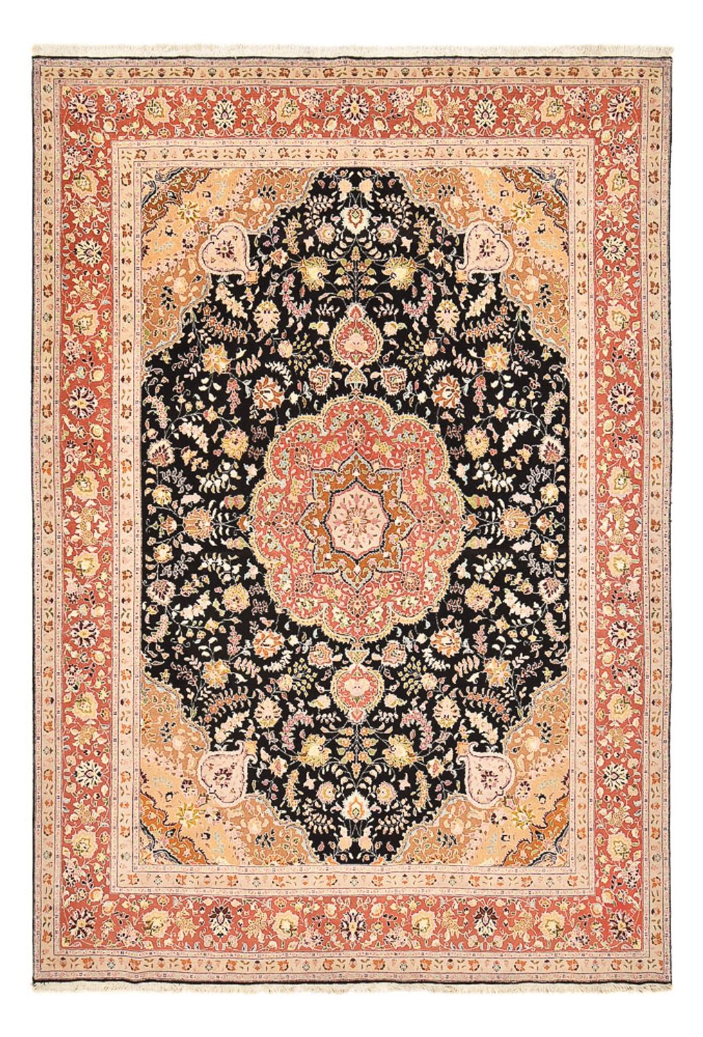 Perser Rug - Tabriz - Royal - 357 x 248 cm - dark blue