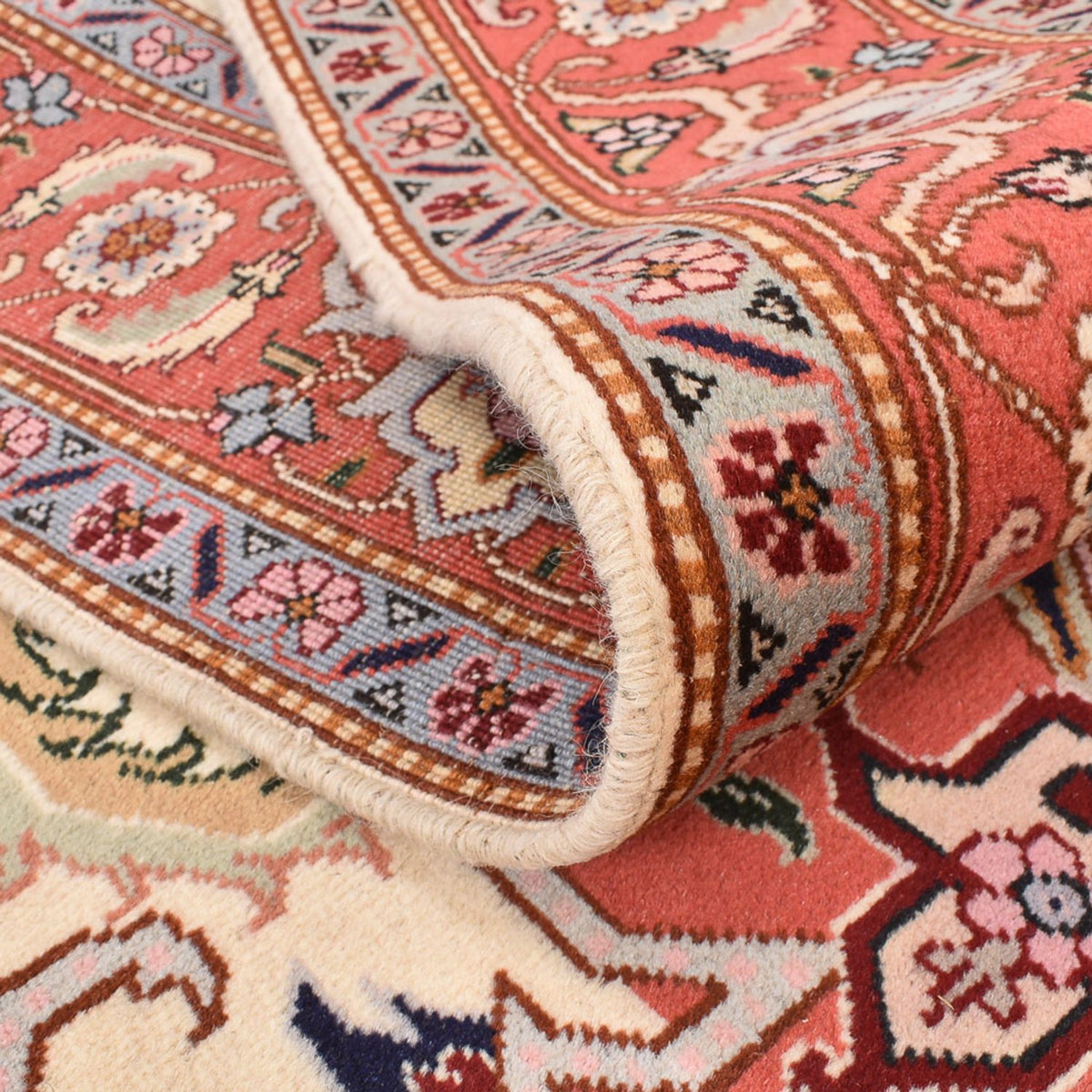 Perser Rug - Tabriz - Royal square  - 216 x 195 cm - cream