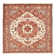 Tabriz - 40 Raj Rug 207x205cm - Persian Rugs