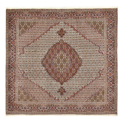Perser Rug - Tabriz - Royal square  - 204 x 200 cm - brown