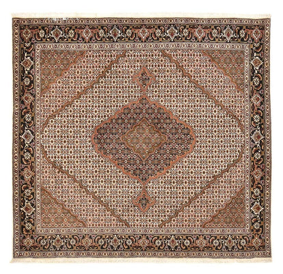 Perser Rug - Tabriz - Royal square  - 206 x 202 cm - light brown
