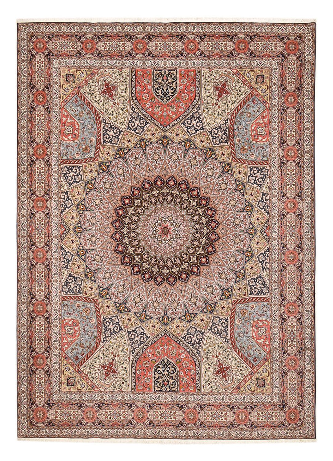 Perser Rug - Tabriz - Royal - 413 x 305 cm - terracotta