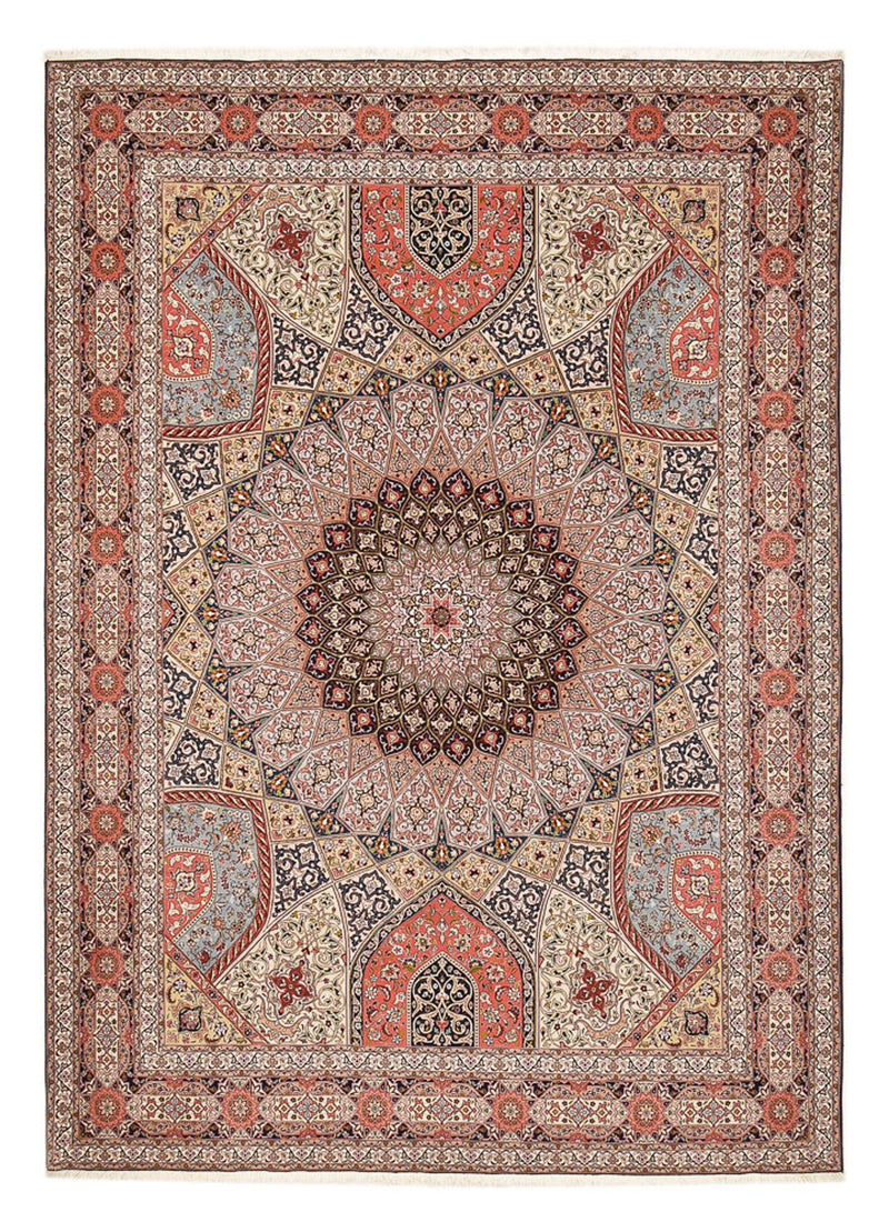 Perser Rug - Tabriz - Royal - 413 x 305 cm - terracotta