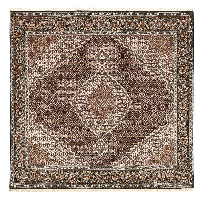 Perser Rug - Tabriz - Royal square  - 207 x 205 cm - brown