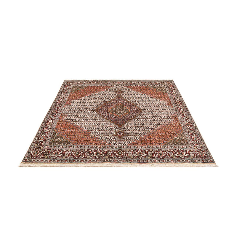 Perser Rug - Tabriz - Royal square  - 203 x 200 cm - light brown
