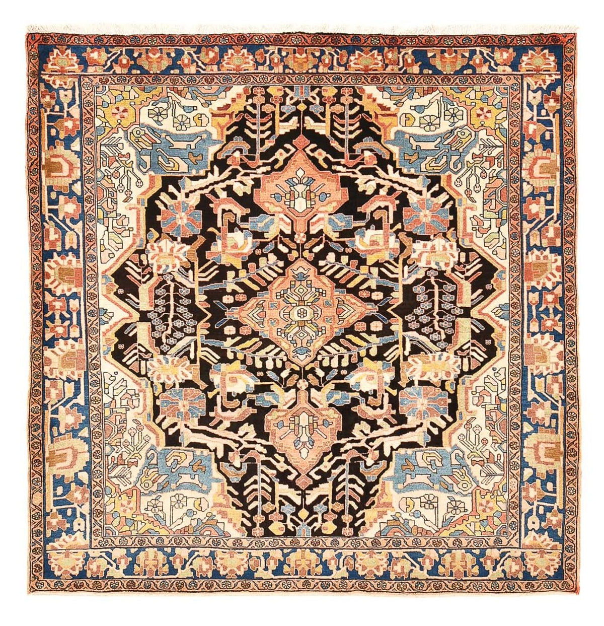 Perser Rug - Nomadic square  - 206 x 203 cm - multicolored