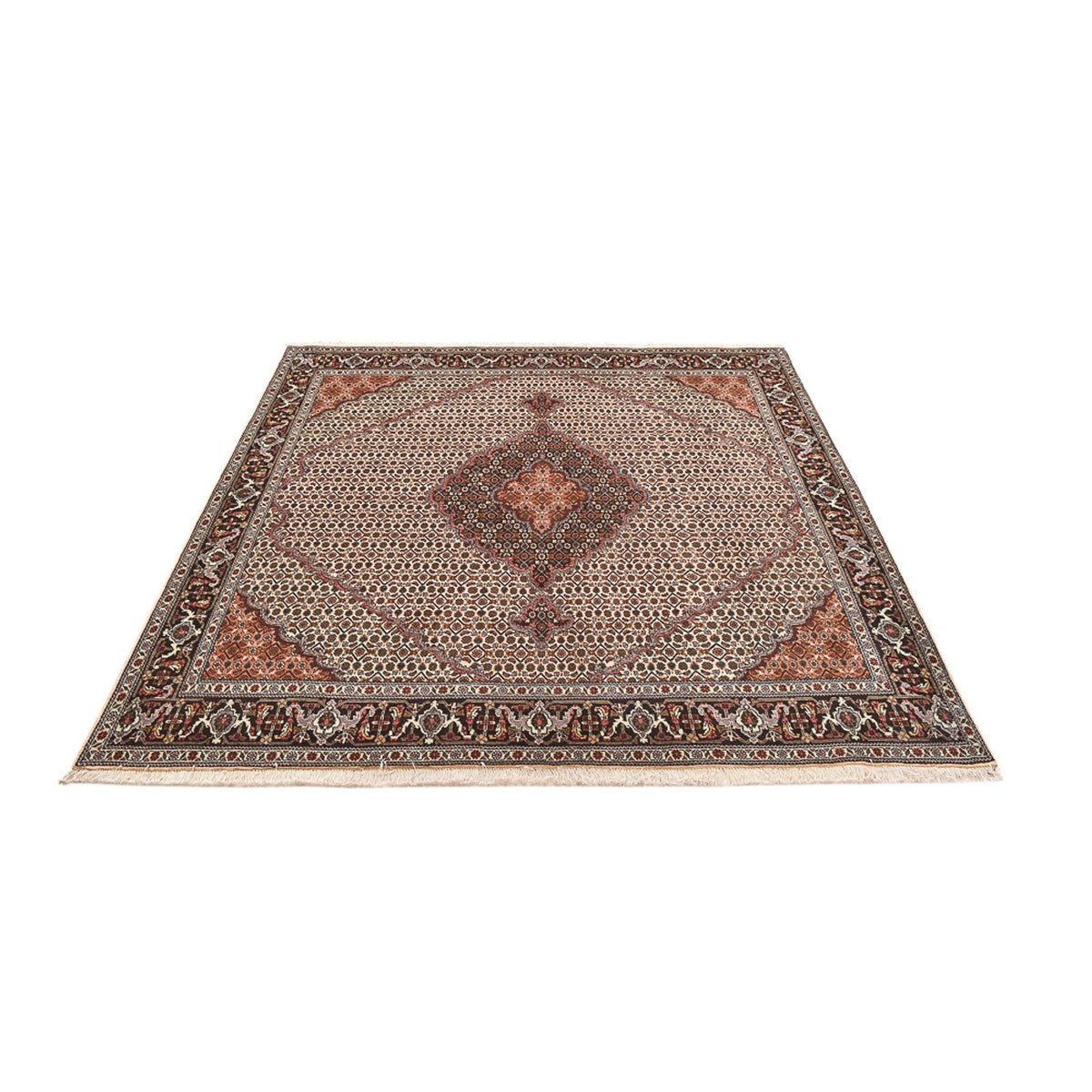 Perser Rug - Tabriz - Royal square  - 208 x 200 cm - sand
