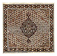 Perser Rug - Tabriz - Royal square  - 200 x 200 cm - brown