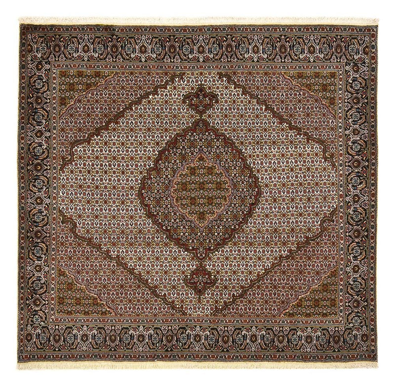 Perser Rug - Tabriz - Royal square  - 203 x 200 cm - brown