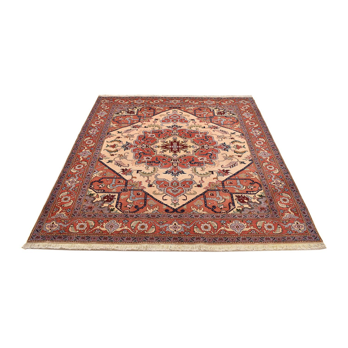 Perser Rug - Nomadic square  - 218 x 200 cm - cream