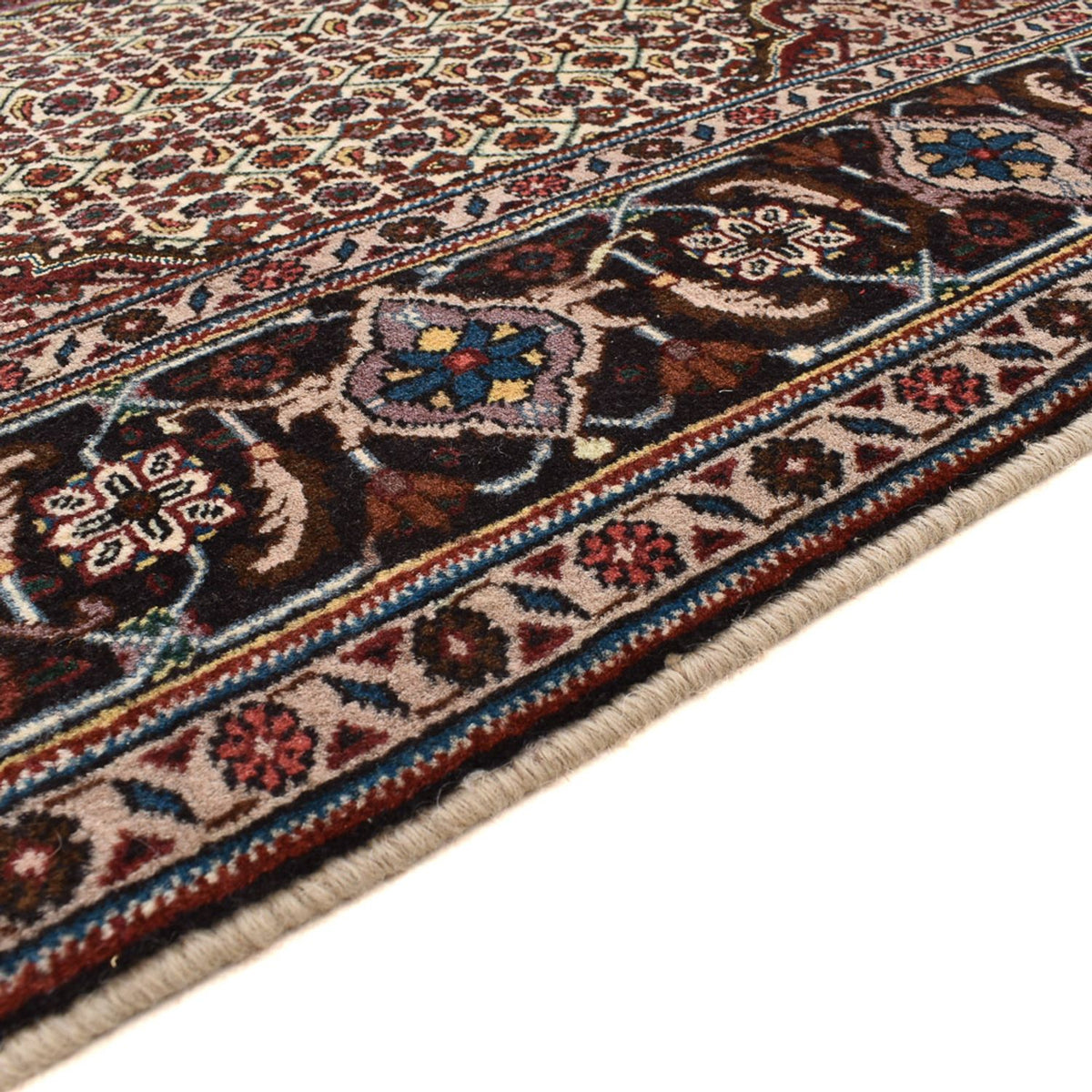 Perser Rug - Tabriz - Royal square  - 201 x 201 cm - light brown