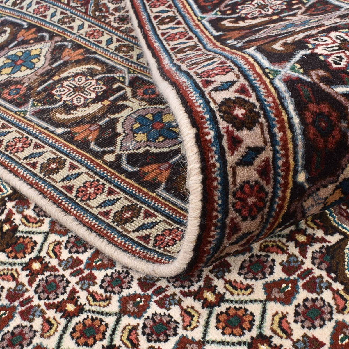 Perser Rug - Tabriz - Royal square  - 201 x 201 cm - light brown