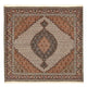 Tabriz - 40 Raj Rug 198x199cm - Persian Rugs