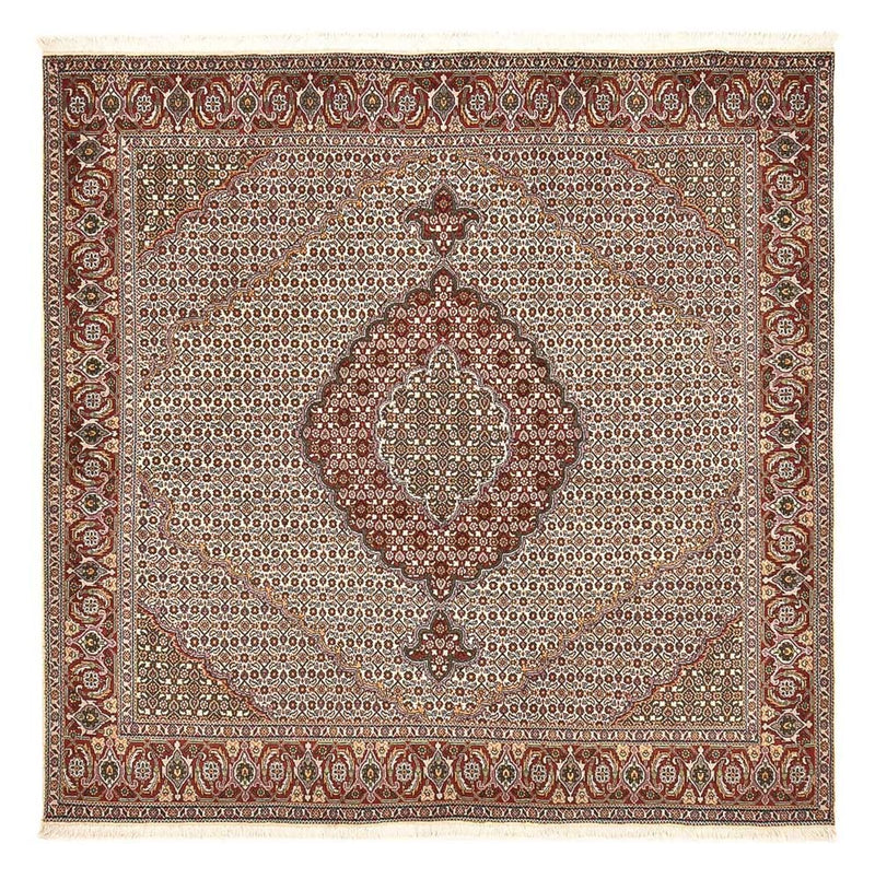 Tabriz - 40 Raj Rug 205x204cm - Persian Rugs