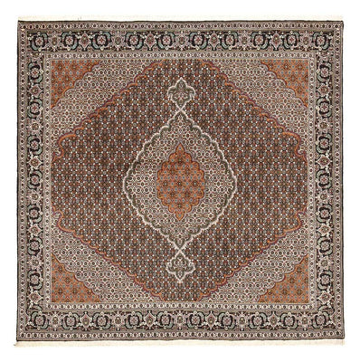 Perser Rug - Tabriz - Royal square  - 203 x 203 cm - brown