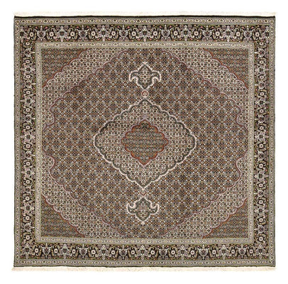 Perser Rug - Tabriz - Royal square  - 201 x 200 cm - brown