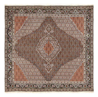 Perser Rug - Tabriz - Royal square  - 206 x 200 cm - brown