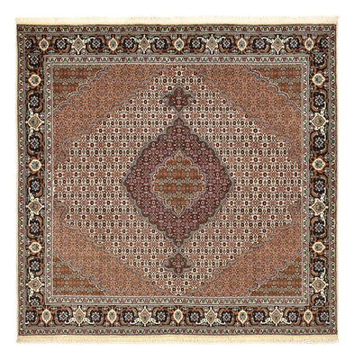 Perser Rug - Tabriz - Royal square  - 204 x 200 cm - light brown