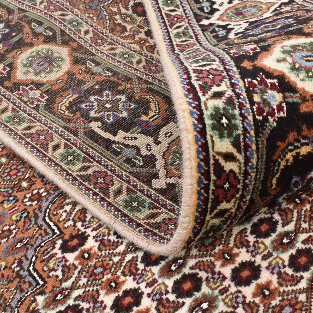 Perser Rug - Tabriz - Royal square  - 204 x 200 cm - light brown