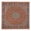 Perser Rug - Tabriz - Royal square  - 245 x 245 cm - rust