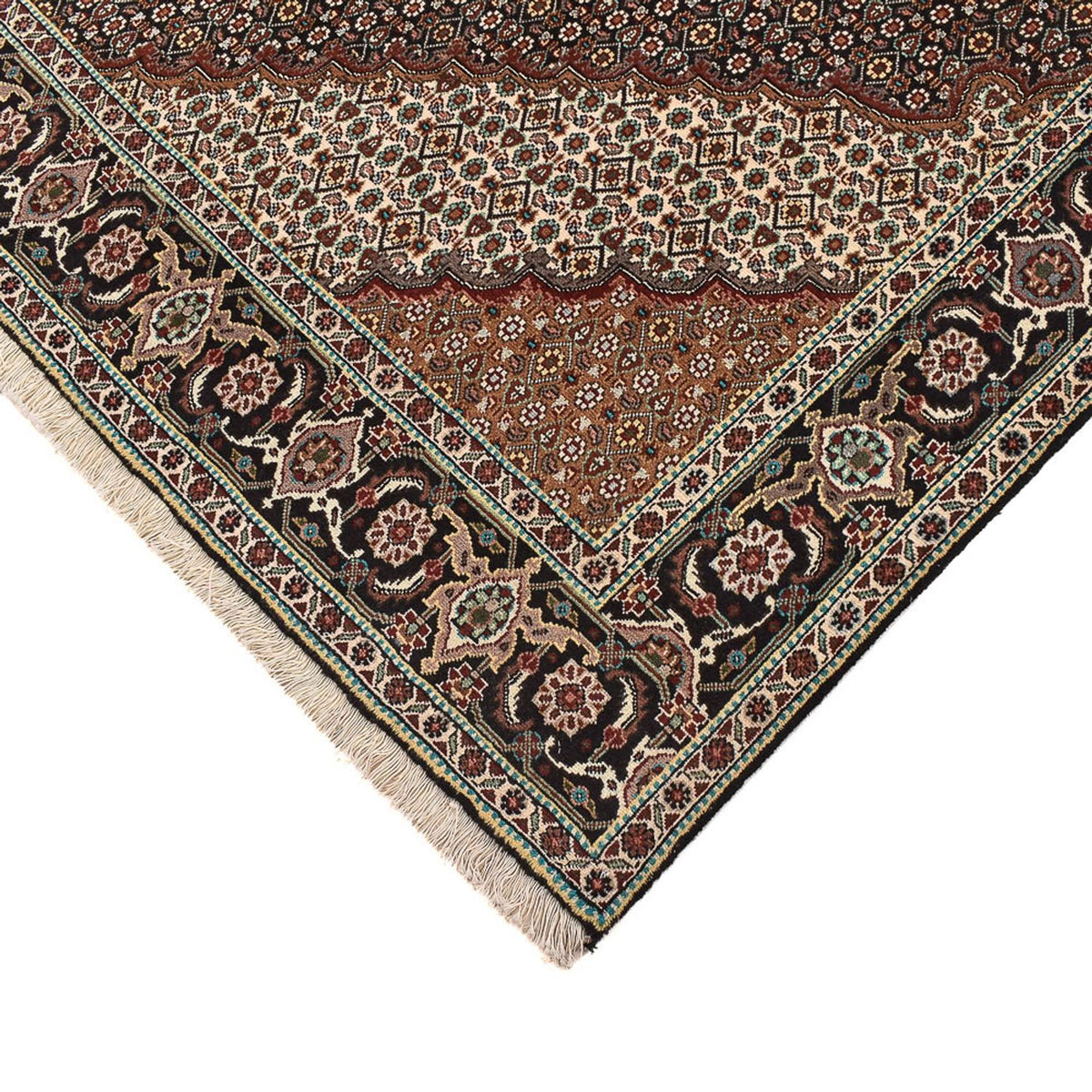 Perser Rug - Tabriz - Royal square  - 204 x 200 cm - brown