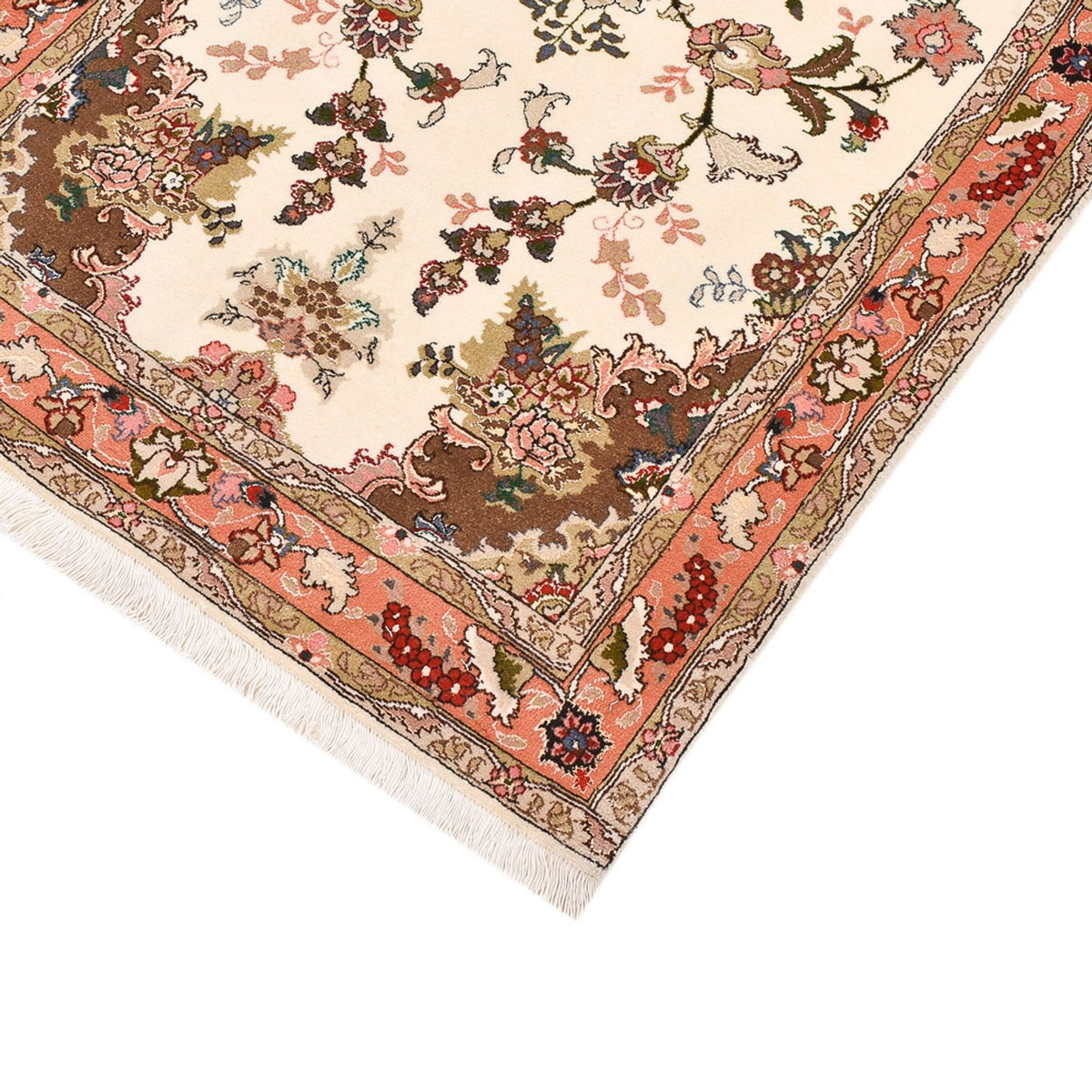 Runner Perser Rug - Tabriz - Royal - 205 x 82 cm - multicolored