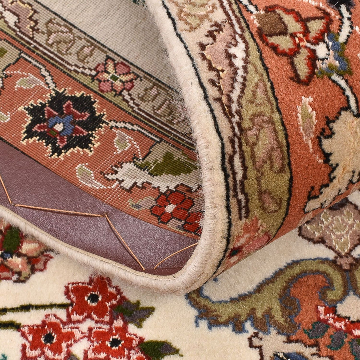 Runner Perser Rug - Tabriz - Royal - 205 x 82 cm - multicolored