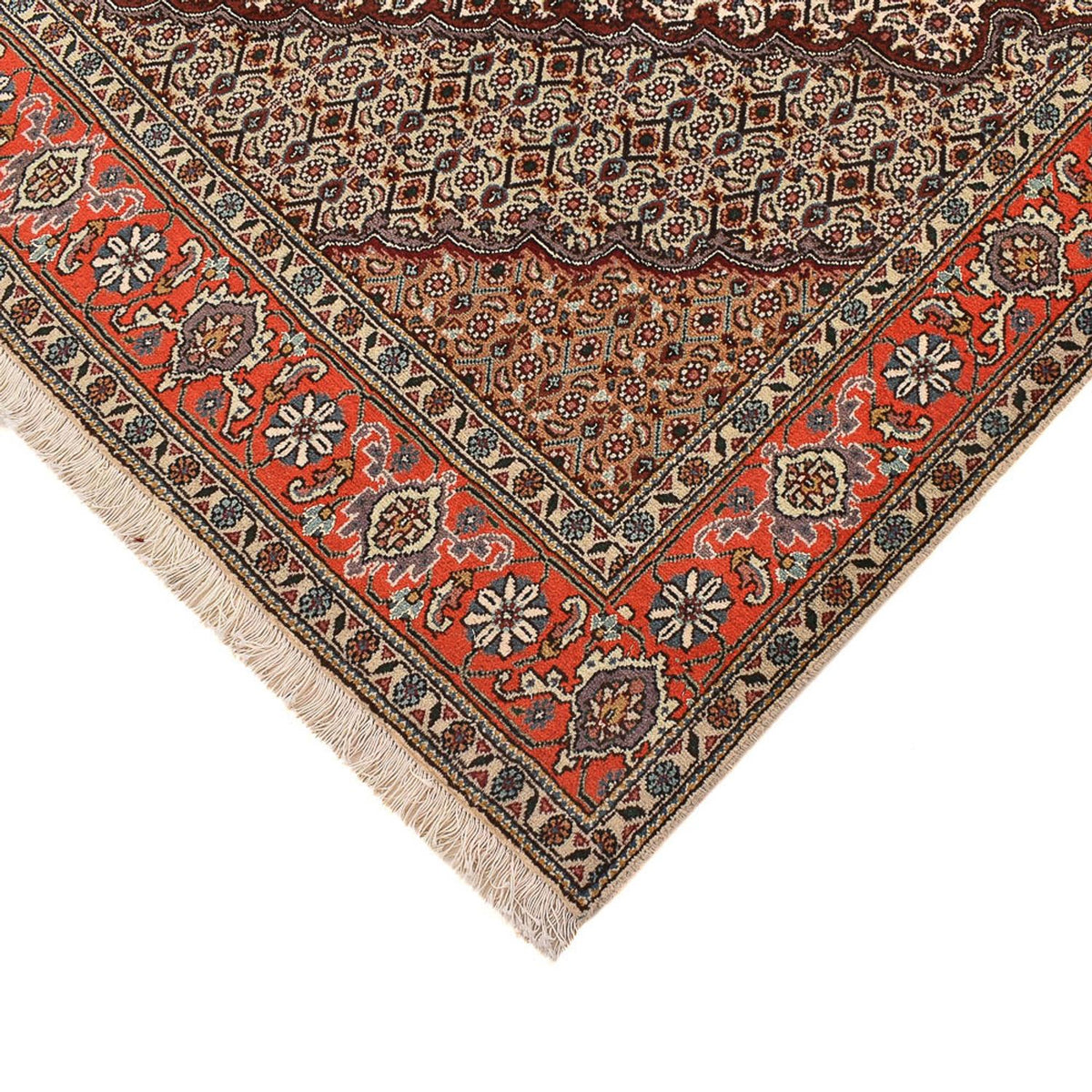 Perser Rug - Tabriz - Royal square  - 200 x 200 cm - sand