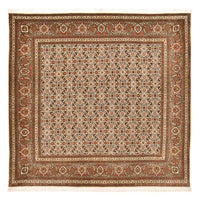 Perser Rug - Tabriz - Royal square  - 200 x 199 cm - dark beige