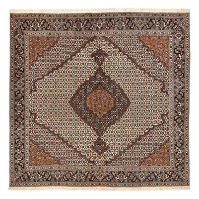 Perser Rug - Tabriz - Royal square  - 200 x 197 cm - light brown