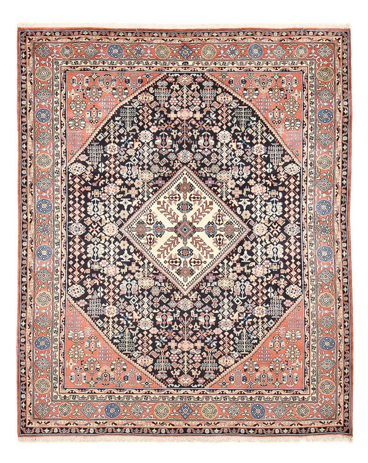 Perser Rug - Nomadic - 249 x 197 cm - dark blue