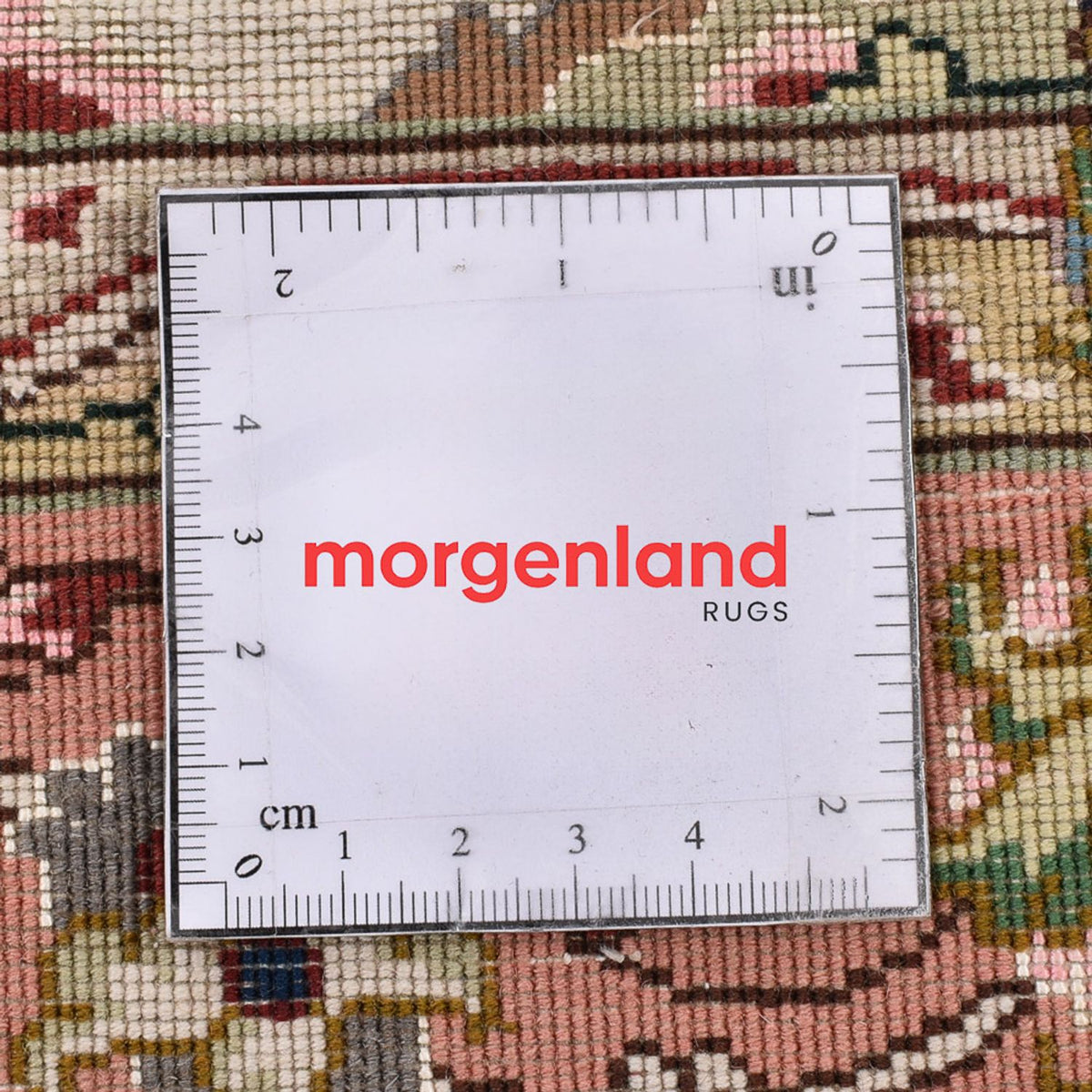 Runner Perser Rug - Tabriz - Royal - 203 x 81 cm - cream