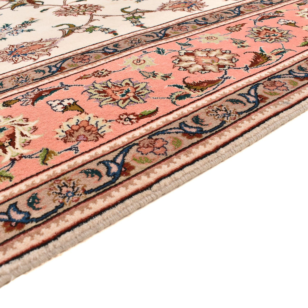 Tabriz - 50 Raj Rug 204x210cm - Persian Rugs