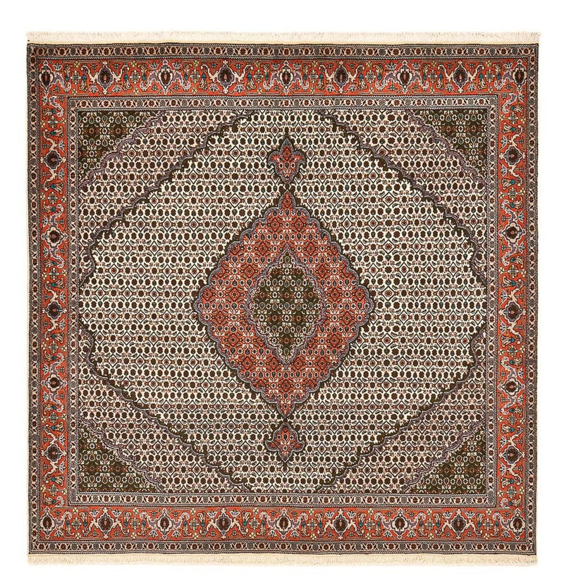 Perser Rug - Tabriz - Royal square  - 212 x 201 cm - light brown