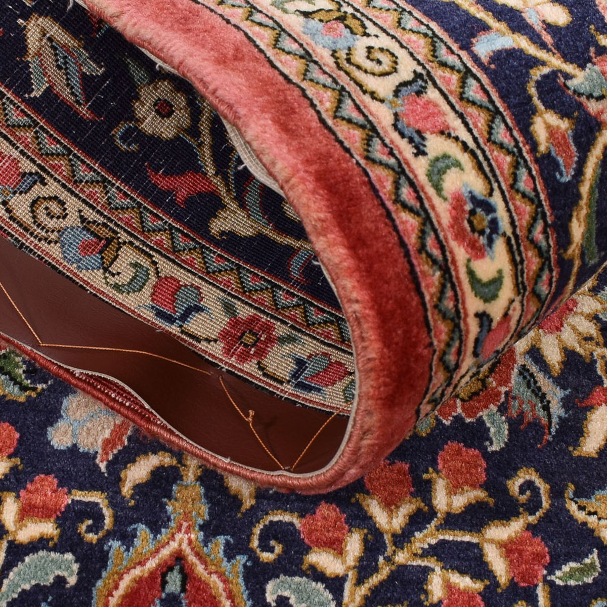 Runner Perser Rug - Ghom - 224 x 62 cm - multicolored