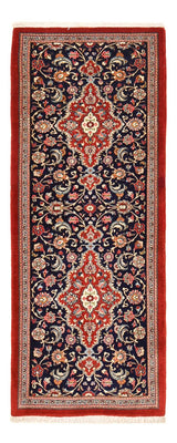 Runner Perser Rug - Ghom - Royal - 197 x 79 cm - multicolored
