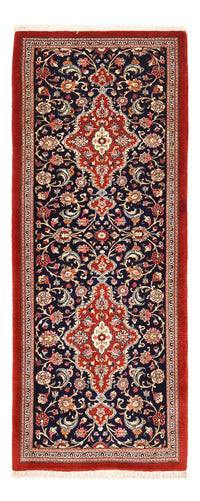 Runner Perser Rug - Ghom - Royal - 197 x 79 cm - multicolored