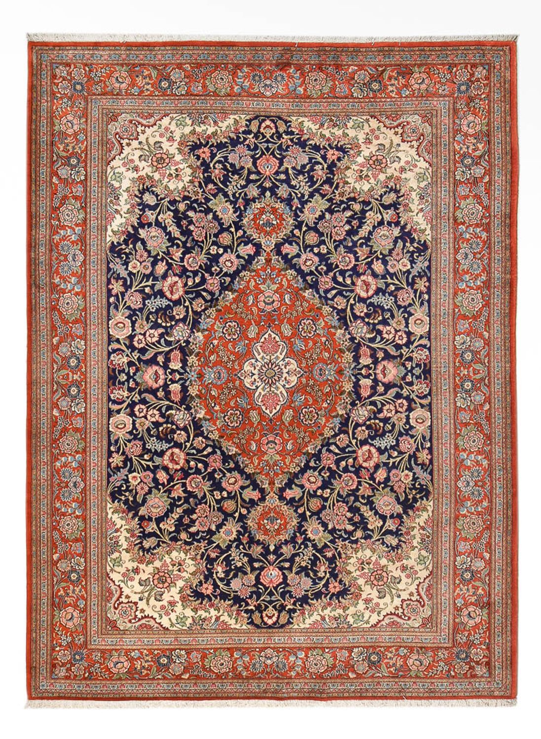 Perser Rug - Ghom - 345 x 250 cm - dark blue