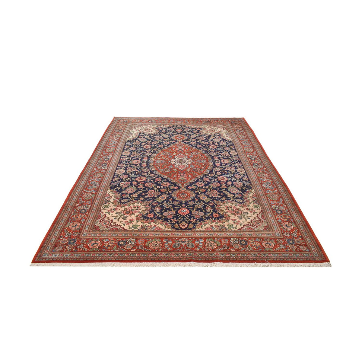 Perser Rug - Ghom - 345 x 250 cm - dark blue