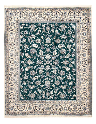 Perser Rug - Nain - Royal - 254 x 198 cm - dark green