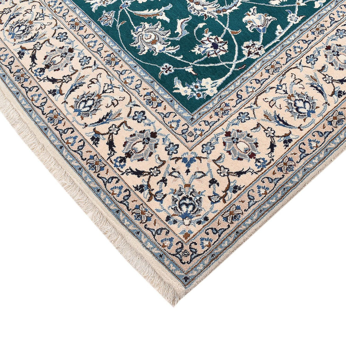 Perser Rug - Nain - Royal - 254 x 198 cm - dark green