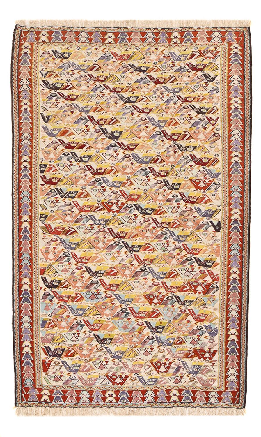 Kelim Rug - Oriental - 255 x 160 cm - caramel