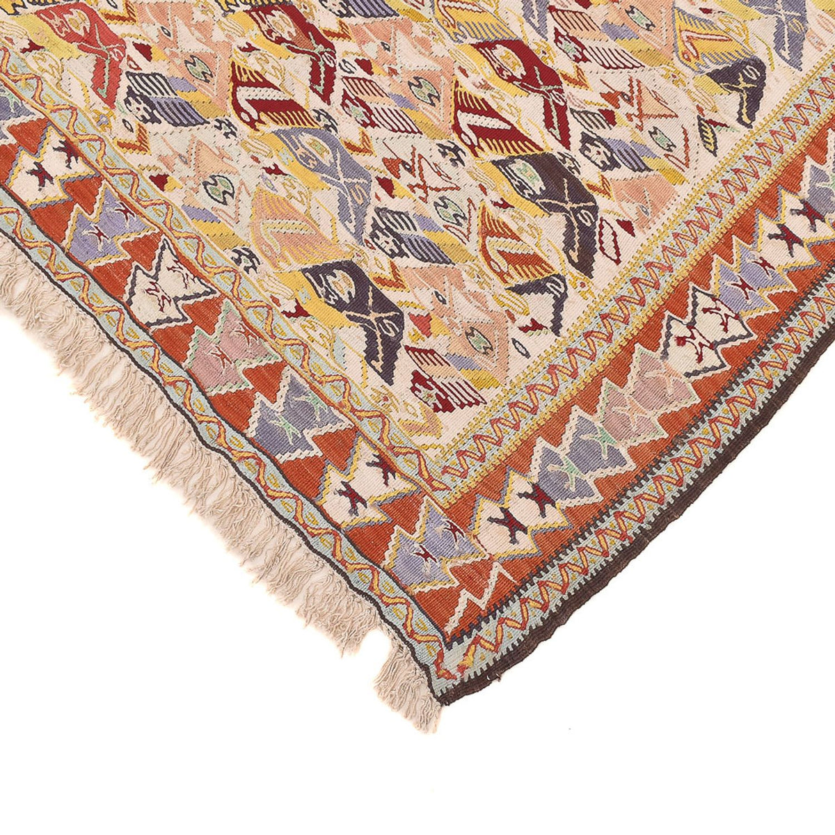 Kelim Rug - Oriental - 255 x 160 cm - caramel