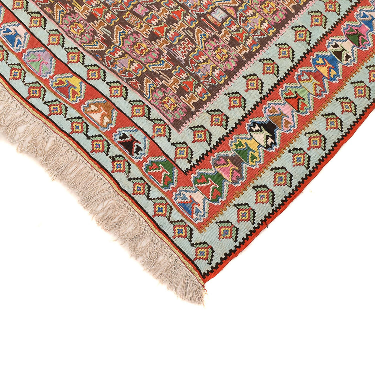 Kelim Rug - Oriental - 258 x 160 cm - light red